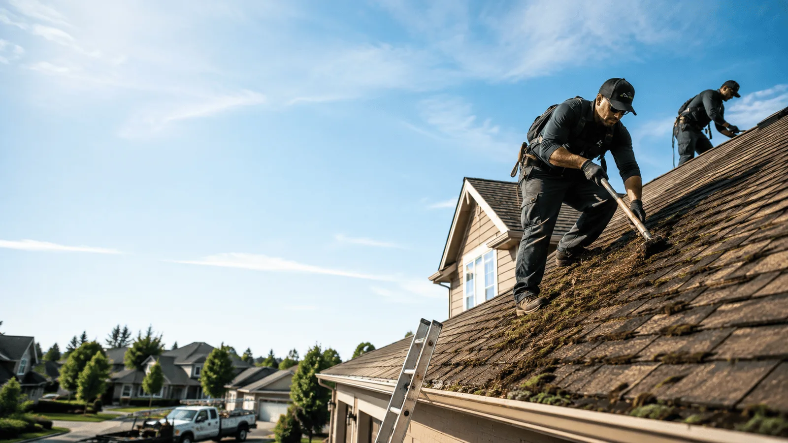 Roof Moss Removal in Fork Union, VA near me